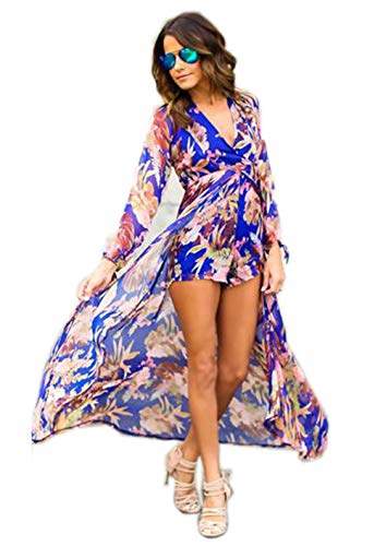 maxi romper dress with shorts