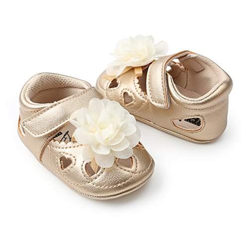 infant gold sandals