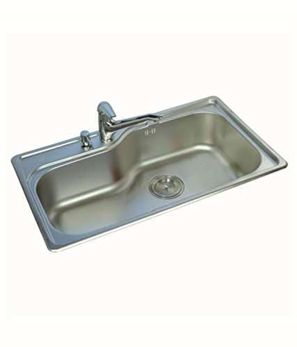 Buy Radium Stainless Steel Single Bowl Kitchen Sink Size 32 X 20 X 8 204 Grade Features Price Reviews Online In India Justdial