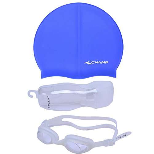 buy swimming cap and goggles
