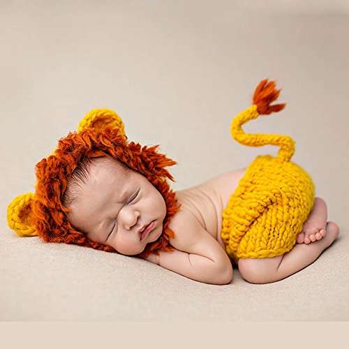 Buy Proud Angel Handmade Woolen Knitted Lion Outfits Photo Shoots For Baby Boys Yellow Features Price Reviews Online In India Justdial