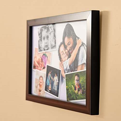 Buy Ajanta Royal Synthetic Wood Personalized Photo Collage Wall Frames 8 X 12 A 102bp Brown Features Price Reviews Online In India Justdial
