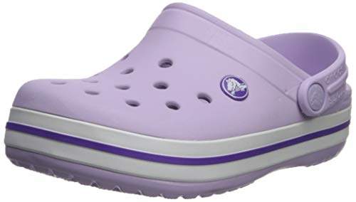 purple crocs kids