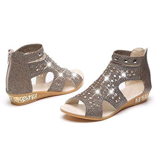 womens gold gladiator sandals