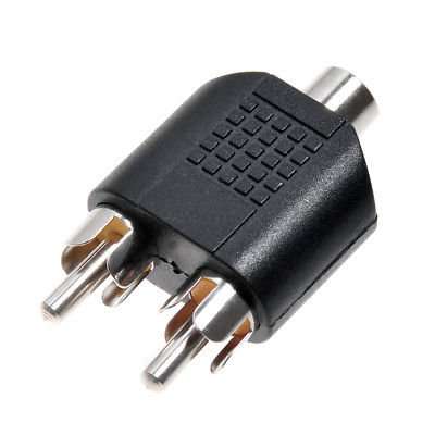 Buy Gtd Essentials™ RCA Y Splitters Adapter 2 Male to 1 Female Plug  Connector Av Audio Video Cable Converter, Features, Price, Reviews Online  in India - Justdial