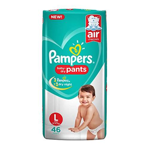 price of pampers pants large