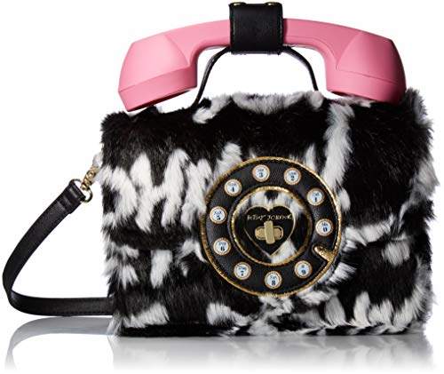 black betsey johnson bag