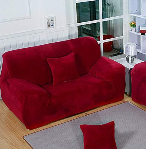 Pinkdose Wine Red Single 75x145cm Thick Sofa Cover Polyester Velvet Plush Elastic Fabric Non Slip Slipcover Protector Features Reviews In India Justdial Thick Sofa Cover Polyester Velvet Plush, Wine Red Sofa Cover