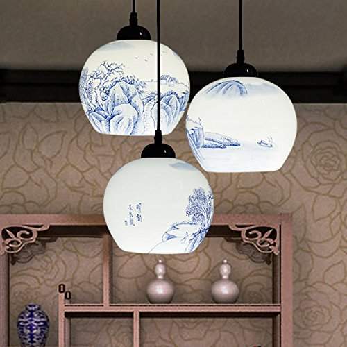 Jingdezhen Ceramic Lamp Hand Painted Landscape Six Pendant Lights Modern Chinese Style Lamps Stairs Villa Za Zs20 Features Reviews In India Justdial Style Lamps Stairs Villa Lamp Za Zs20, Chinese Style Lamps