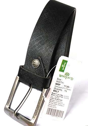 woodland leather belt price