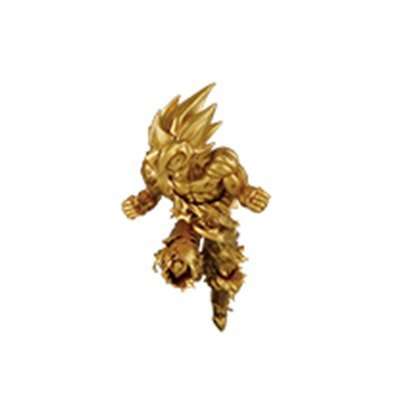gold goku figure