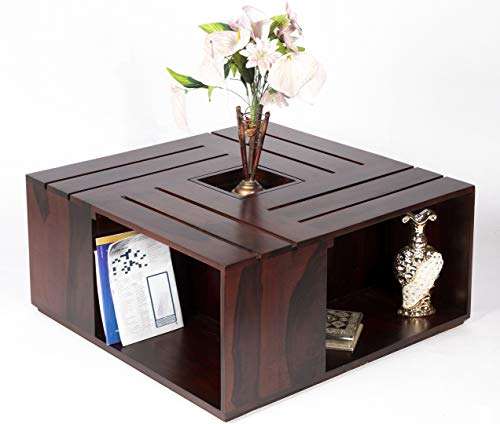 Buy Ikiriya Sheesham Solid Wood Coffee Table Center Table Living Room Table Walnut Features Price Reviews Online In India Justdial