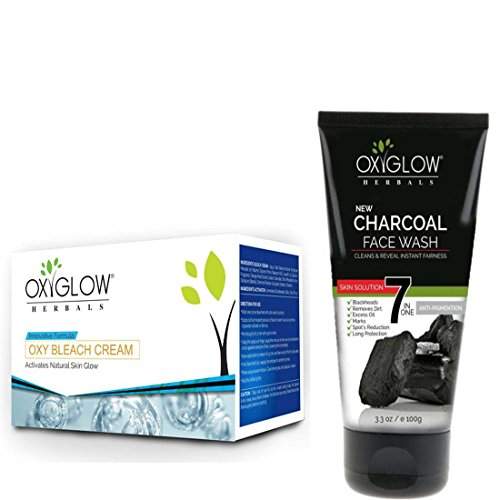 oxyglow charcoal face wash