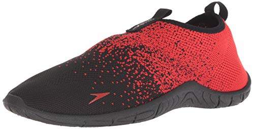 mens red water shoes