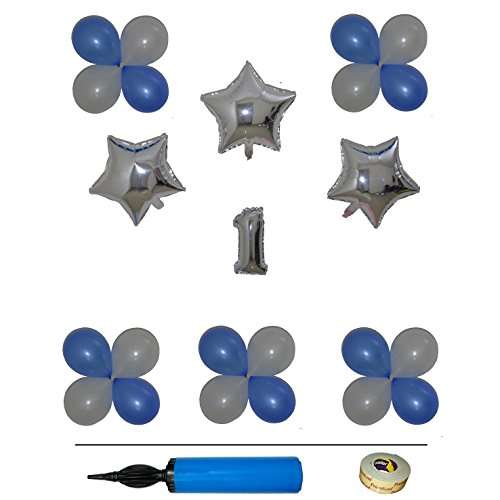 Buy Easy Party Store Little Star Theme 1st Birthday Decoration Kit For Boys 1st Birthday Features Price Reviews Online In India Justdial