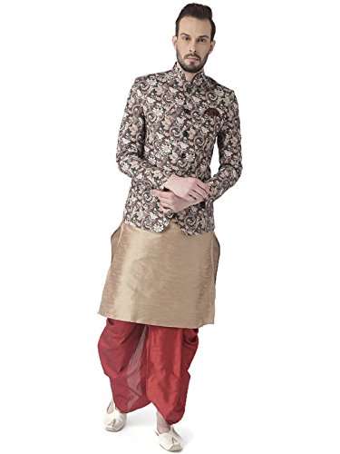 Buy Hang Up Men S Silk Kurta Pyjama 3pc Kdb Blkmahroond37 44 Multi Coloured 44 Features Price Reviews Online In India Justdial New designer kurta pajama for men. justdial