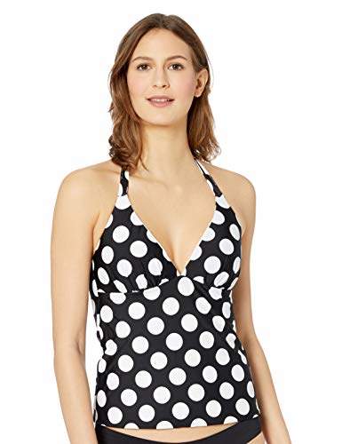 black tankini swim top