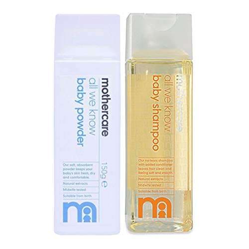 mothercare all we know baby shampoo