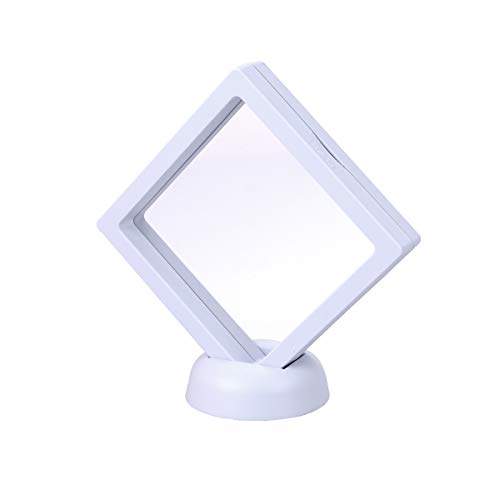 Download Buy 3d Floating Frame Shadow Box Display Case Coin Box Jewelry Display Show Case With Round Base 9x9cm White Features Price Reviews Online In India Justdial