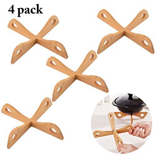 Buy Outgeek Trivet Mat Detachable Wooden Hot Pad Trivet Pad For Kitchen Features Price Reviews Online In India Justdial