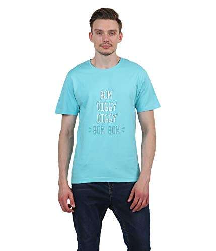 Buy Ruffty Bom Diggy Diggy Bom Bom Men S Cotton Tshirt Features Price Reviews Online In India Justdial She burn it up like the summer.