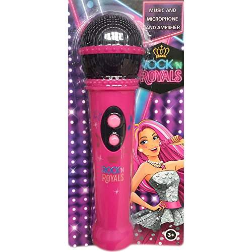 pink kids microphone