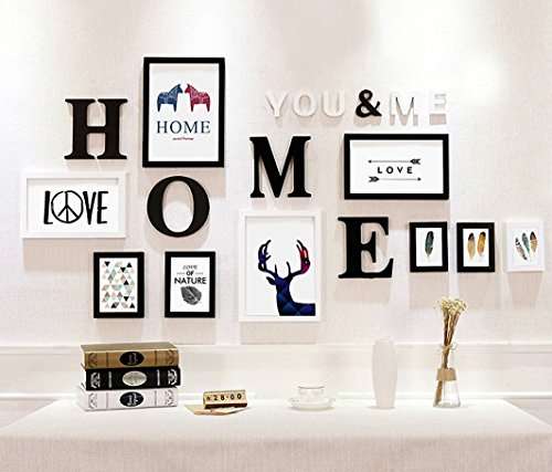 Buy Paper Plane Design Original Wood Picture Frame Set With Home