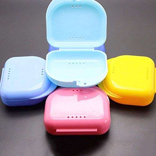 Buy World 2 Home1 Pcs Dental False Teeth Appliance Container Storage Boxes Portable Plastic Denture Bath Box Case Dentures Cleaner Random Color Features Price Reviews Online In India Justdial