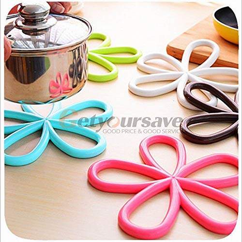 Buy Kitchy New Plum Shaped Anti Slip Table Mat Heat Pad Insulated Hot Pot Mat Kitchen Placemats Insulation Mats White Features Price Reviews Online In India Justdial
