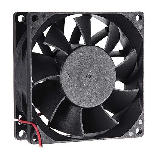 Buy Uxcell Snowfan Authorized 80mm X 80mm X 25mm 12v Brushless Dc Cooling Fan 0375 Features Price Reviews Online In India Justdial
