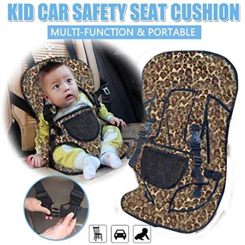 baby car cushion seat with safety belt