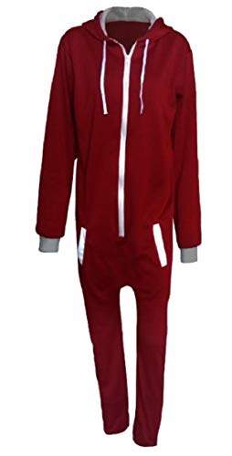 Buy Belie Men Hooded Jumpsuit Romper One Piece Sleepwear Zip Up Playsuit Red Xs Features Price Reviews Online In India Justdial