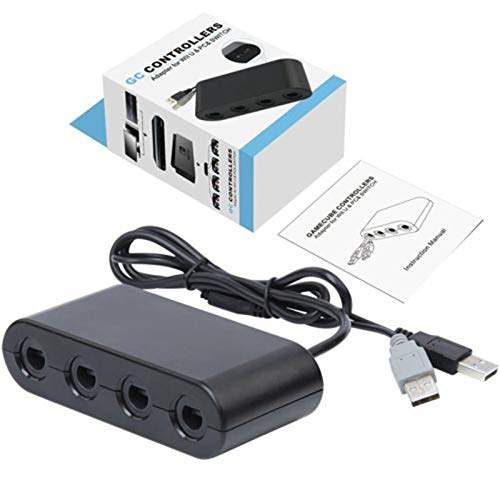 Buy Leoie Gamepad Accessory 4 Port Gamecube Controller Adapter For Nintend Wii U Amp Switch And Pc Usb Features Price Reviews Online In India Justdial