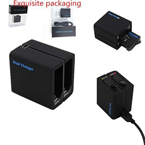 Buy Raisser China Telesin Dual Slots Battery Charger For Gopro Hero 4 Ahdbt 401 Battery Hero 4 Sliver Black Camera Accessories Features Price Reviews Online In India Justdial