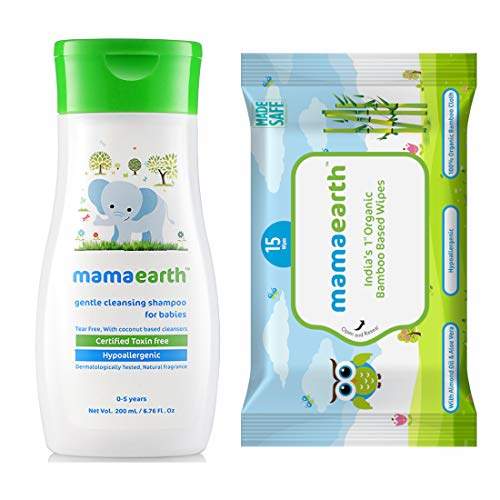 mamaearth gentle cleansing shampoo for babies
