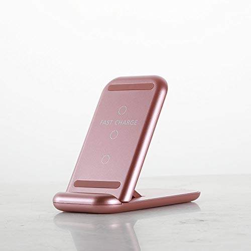 Buy Beesclover Standard Holder Stand Wireless Charger Fast Quick Wireless Charging For Samsung Iphone X Rose Gold Features Price Reviews Online In India Justdial
