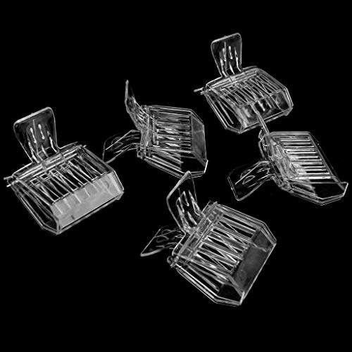 5pcs Plastic Hair Clip Queen Cage Bee Catcher Catch Beekeeper Tool
