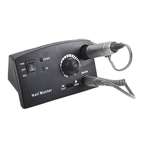 electric nail drill machine kit 35000 rpm nail cutter bit file manicure pedicure tools set me88 color us black