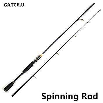 white spinning rod