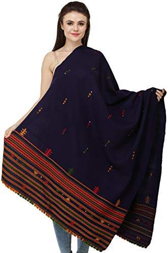 Exotic India Shawl from Kutch with Embroidered Mirrors