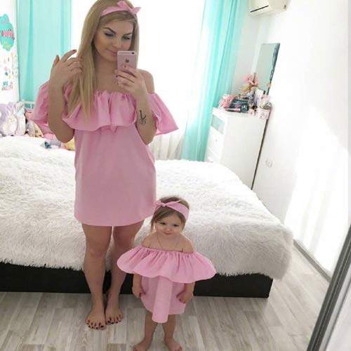 dresses for mother and daughter