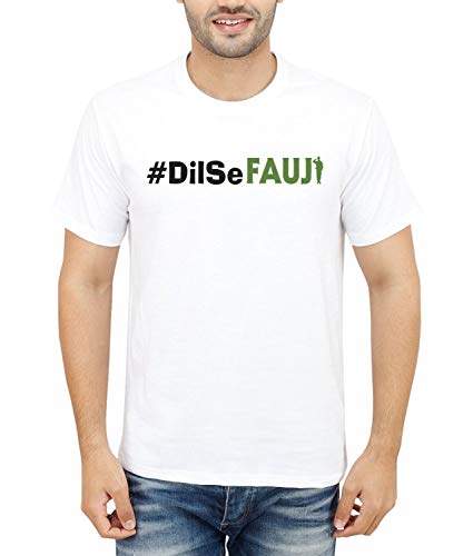 fauji print t shirt
