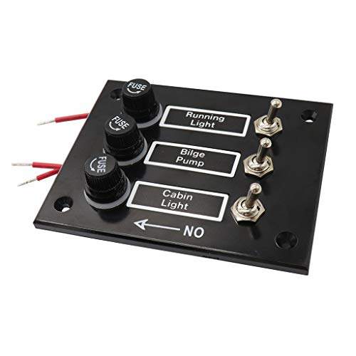 Buy Nylsa 3 Gang Marine Switch Panel With 5a Fuse Circuit Breaker For Boats Caravans Rv 12 Volt Switch Panel Features Price Reviews Online In India Justdial