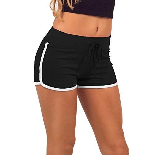 Cotton yoga shorts womens Clearance