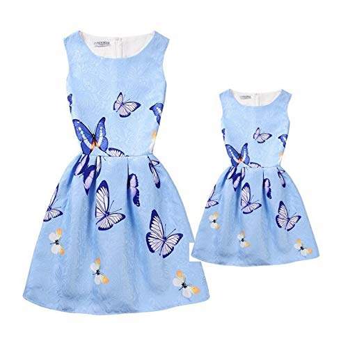 mom and daughter matching clothing