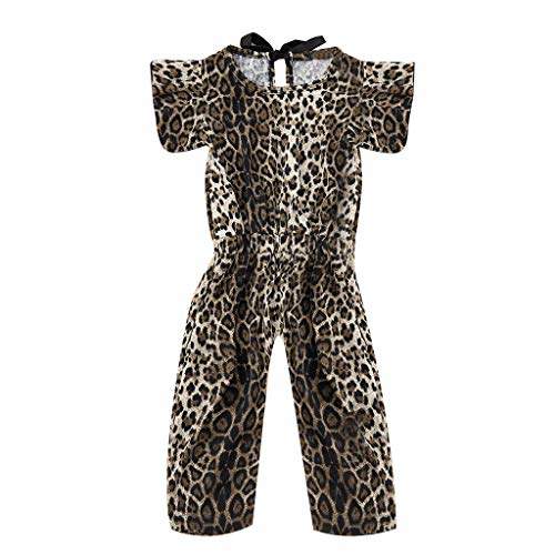 baby girl leopard print romper