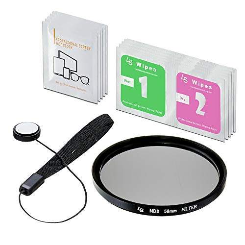 1A Multicoated Haze for Panasonic Lumix DC-GX850 UV 58mm Multithreaded Glass Filter