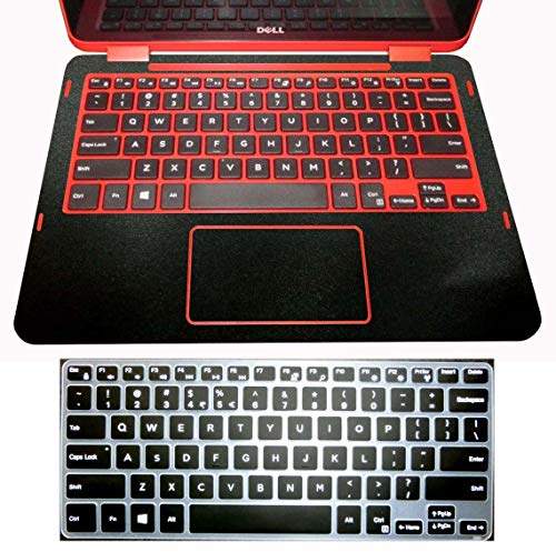 Buy Bingobuy Palmrest Decal Sticker Us Layout Black Keyboard Protector Cover Skin For 11 6 Dell Inspiron 11 3000 Series 11 3168 Features Price Reviews Online In India Justdial