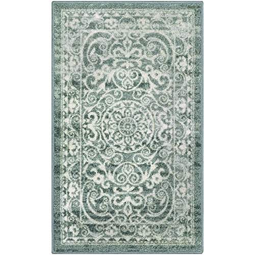 Buy Maples Rugs Kitchen Rug Pelham Non Skid Small Accent Throw Rugs For Entryway And Bedroom Light Spa Features Price Reviews Online In India Justdial