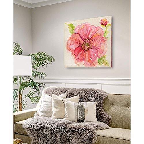 Buy Wexford Home Botanical Peony Gallery Wrapped Canvas Art Print 16x16 Multicolor Features Price Reviews Online In India Justdial